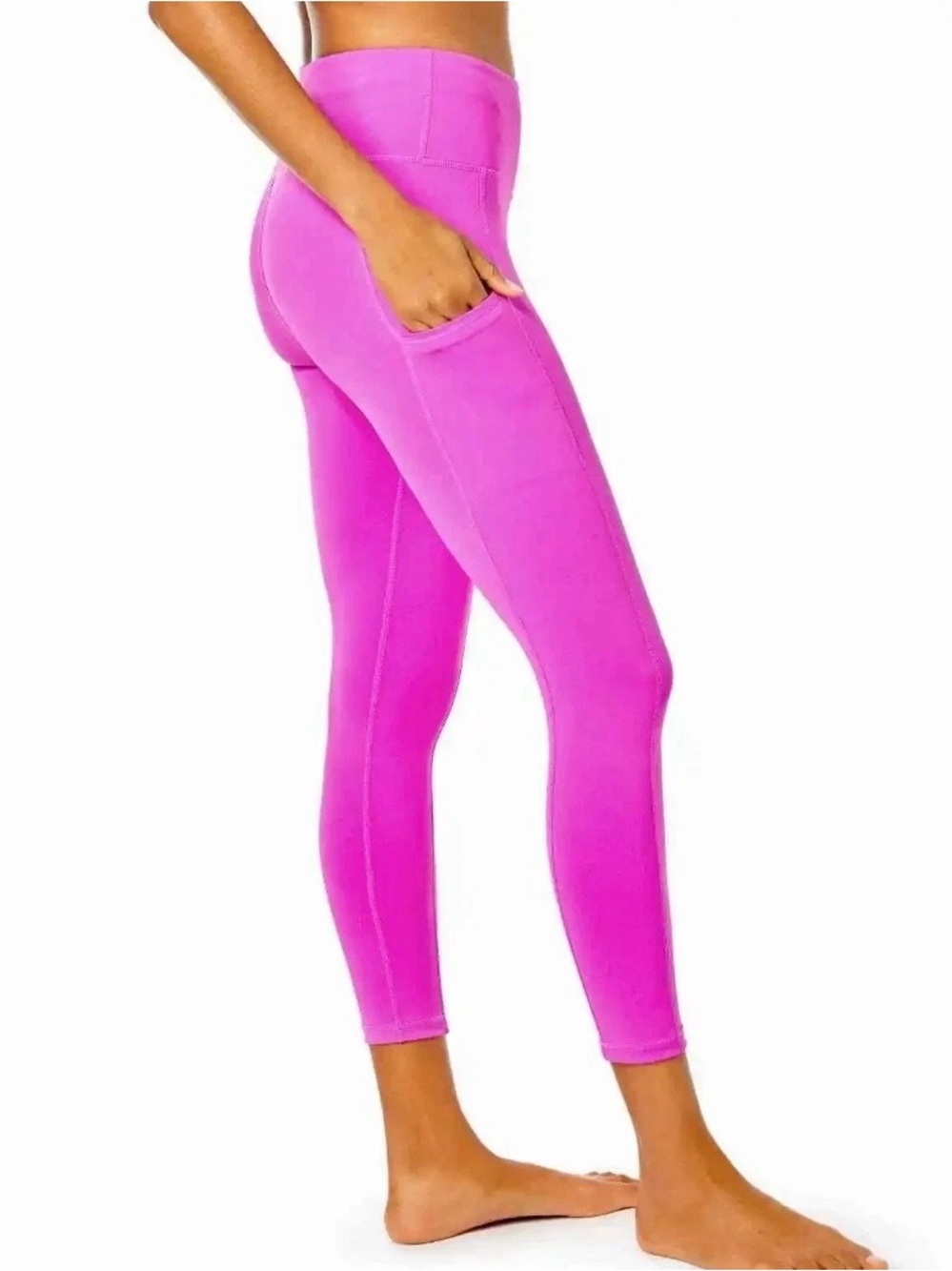 Lilly Pulitzer Weekender high rise leggings wild fuchsia SZ Medium NWT